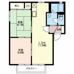 プレシール寿の物件間取画像